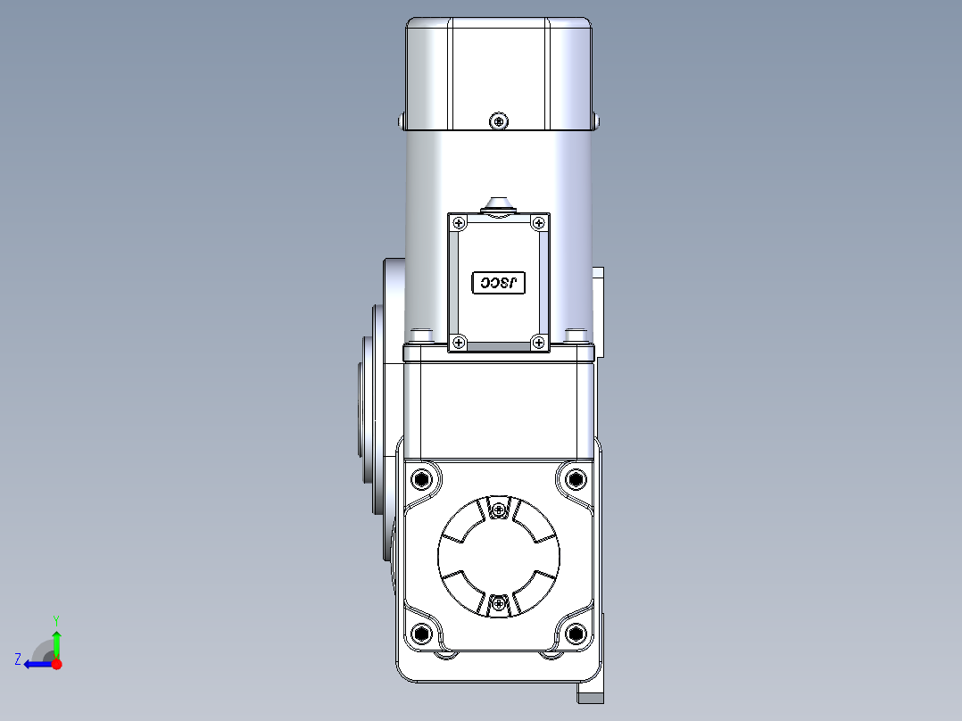 RU70DA意米精密分割器右视图