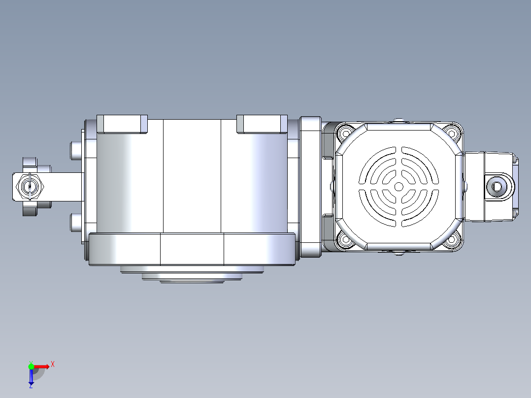 RU70DA意米精密分割器俯视图