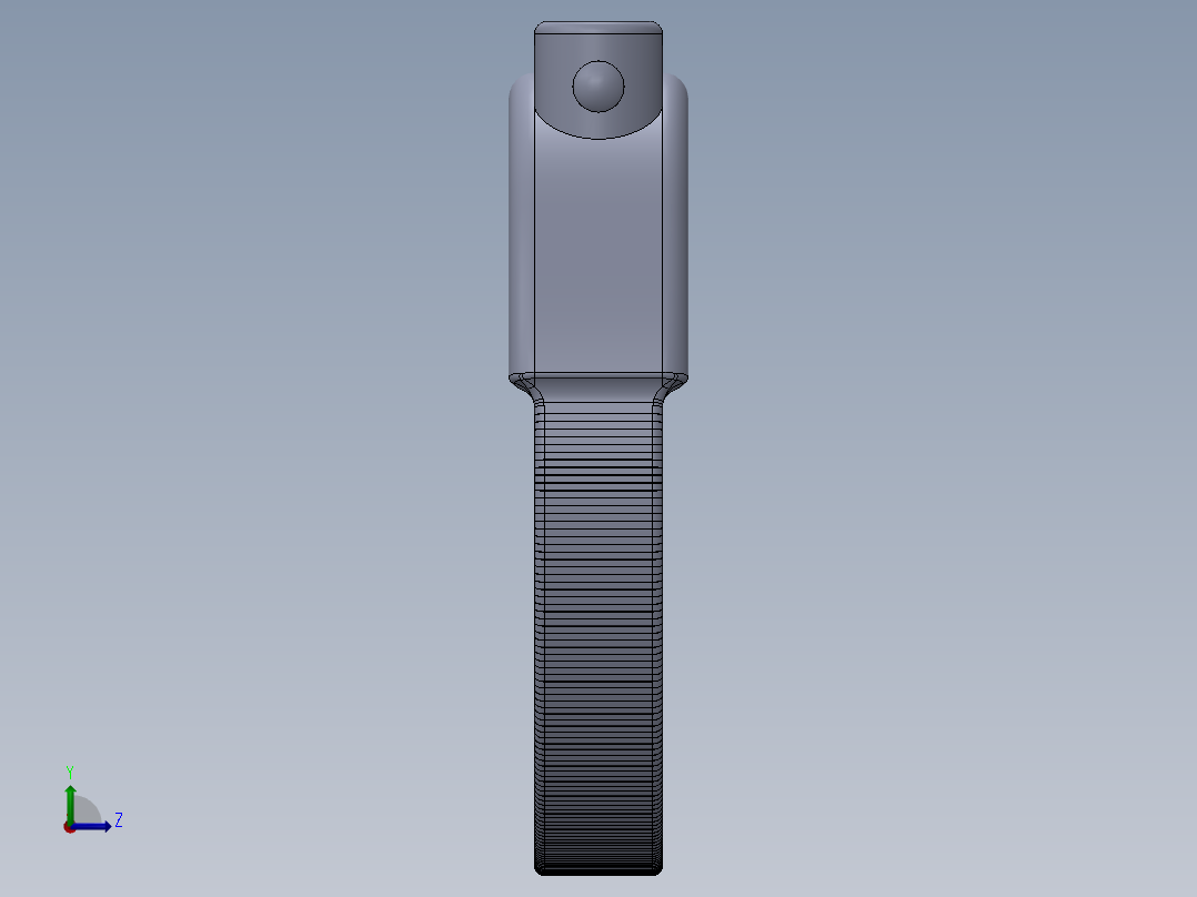 生命侦测手环左视图