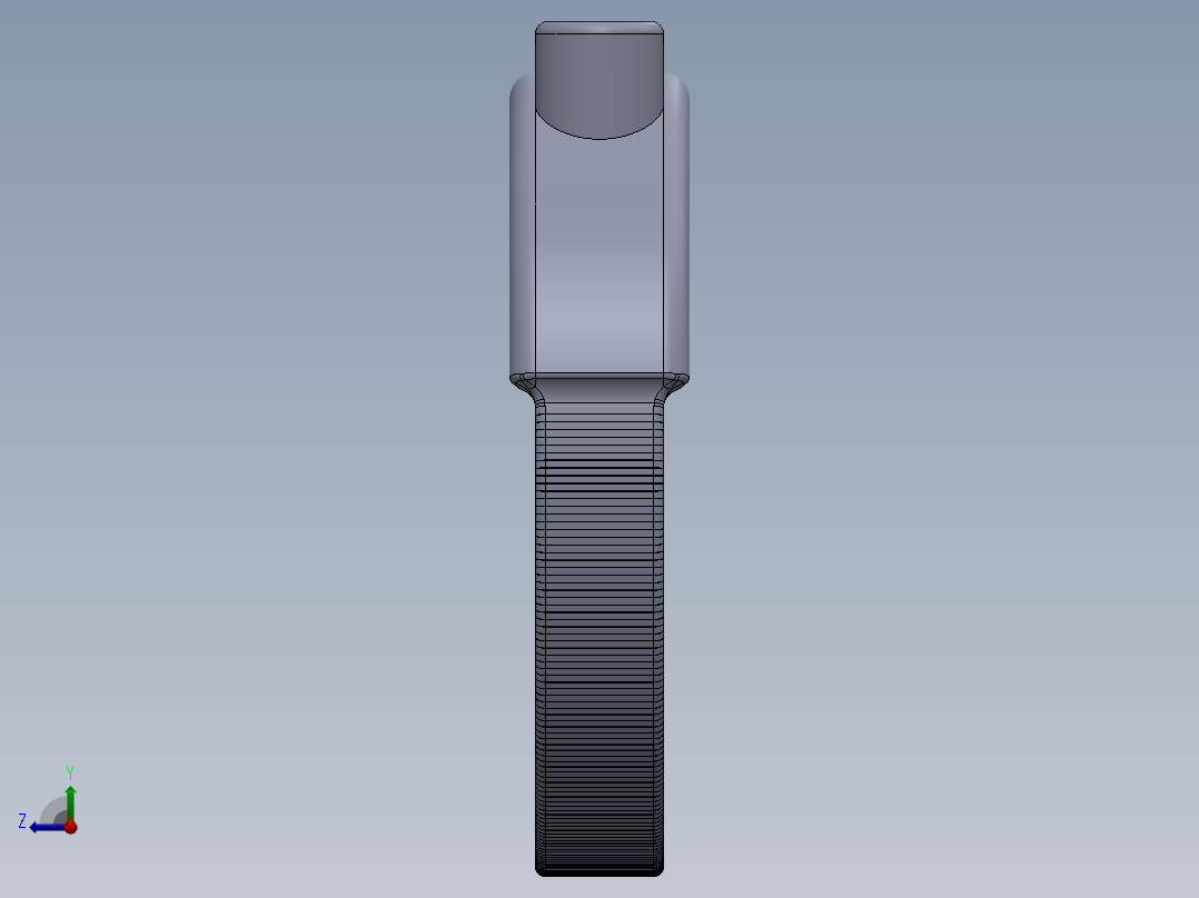 生命侦测手环右视图