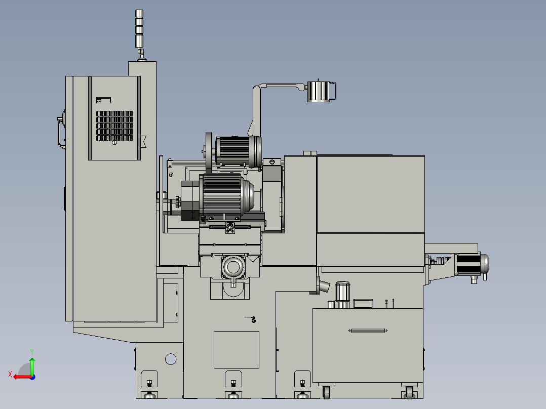 外圆磨床三维设计--395999--15后视图
