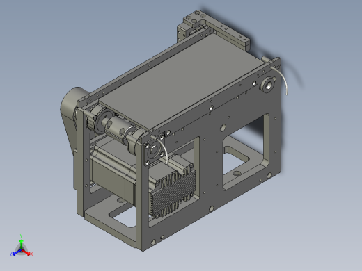 02-00-01进料流水线正等轴测缩略图