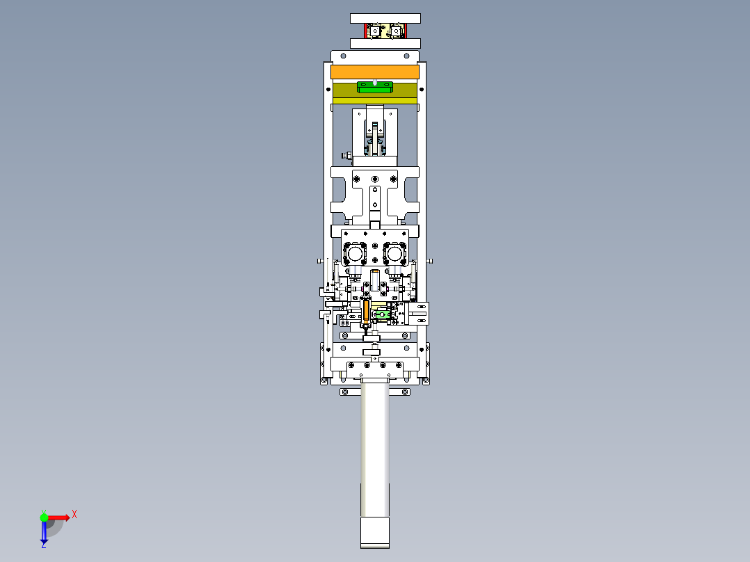 测试保压模组俯视图