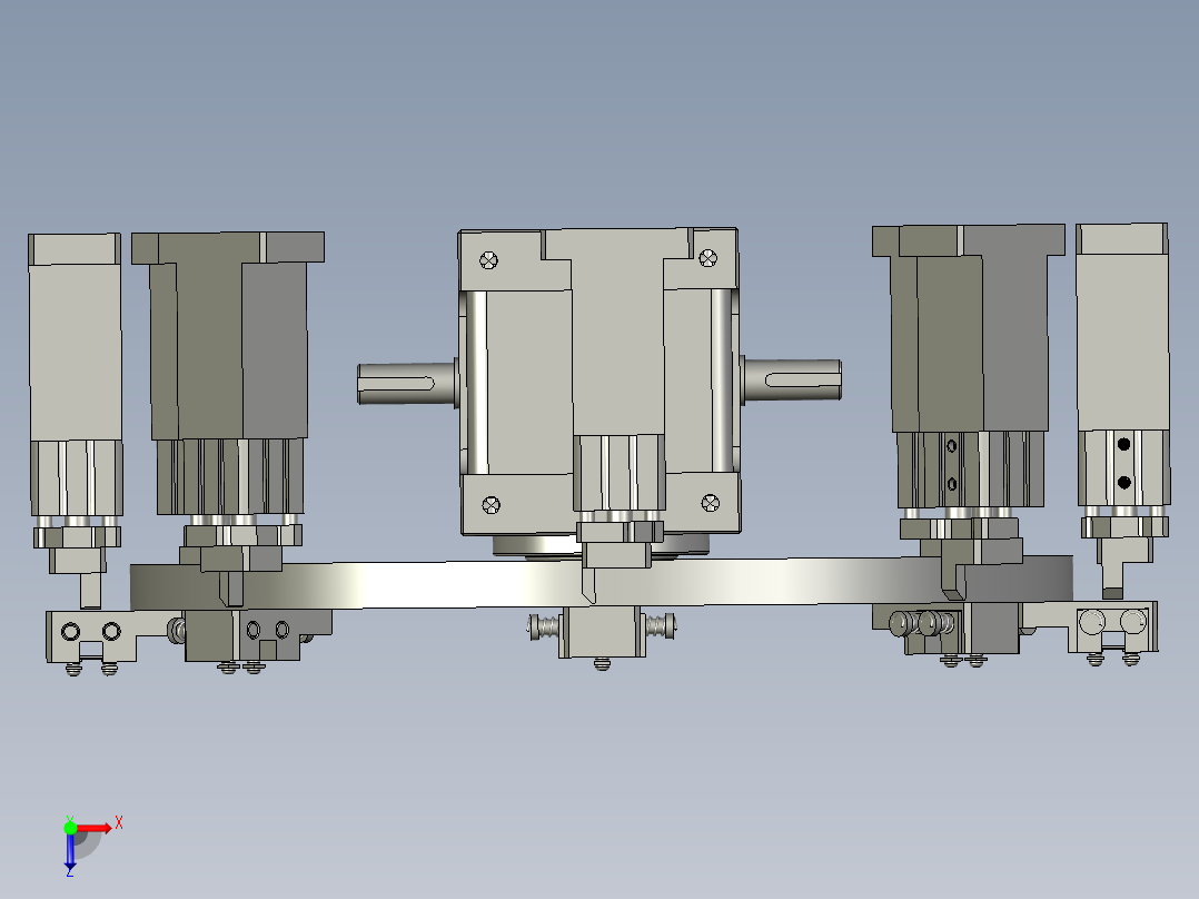 转盘组件俯视图