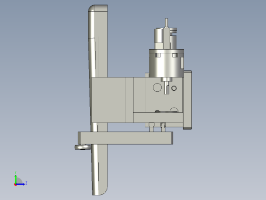 夹持组合左视缩略图