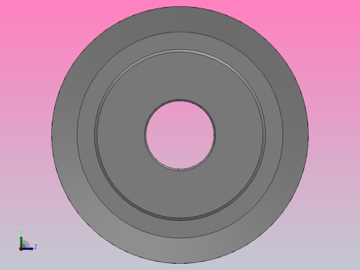 标准型梯形齿同步带轮MXL型_SMXLHC-38-050-dc8-A左视缩略图