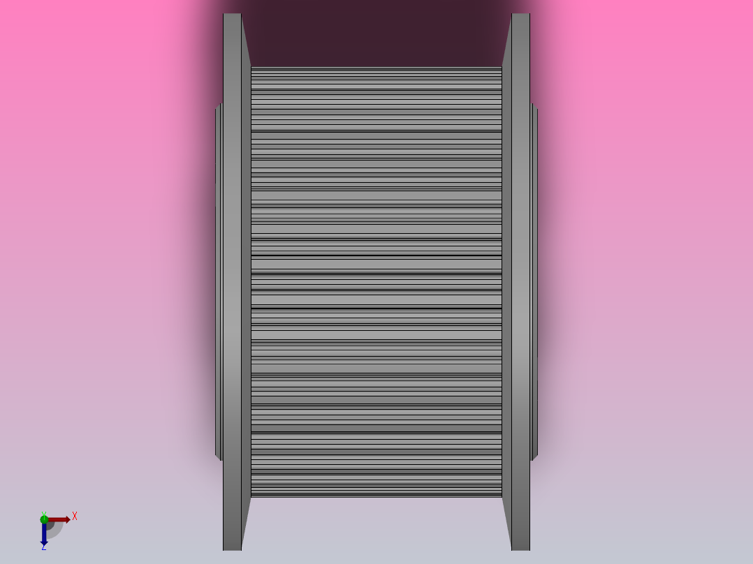 标准型梯形齿同步带轮MXL型_SMXLHC-38-050-dc8-A俯视图