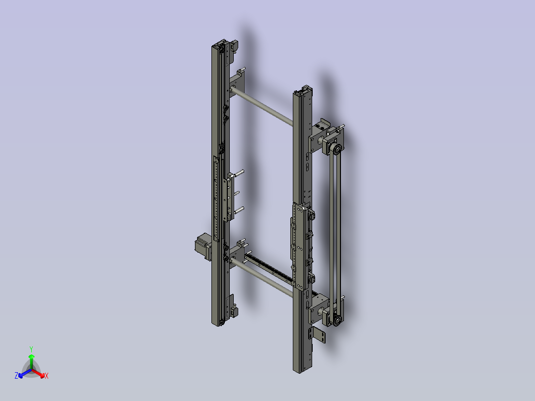 TBJ-PCB线体正等轴测图
