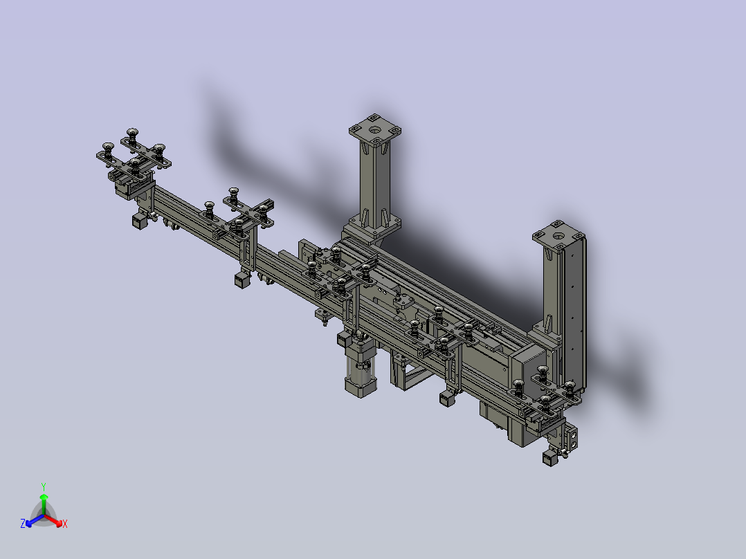 DLDXH502-07-上下料机械手OM主视图