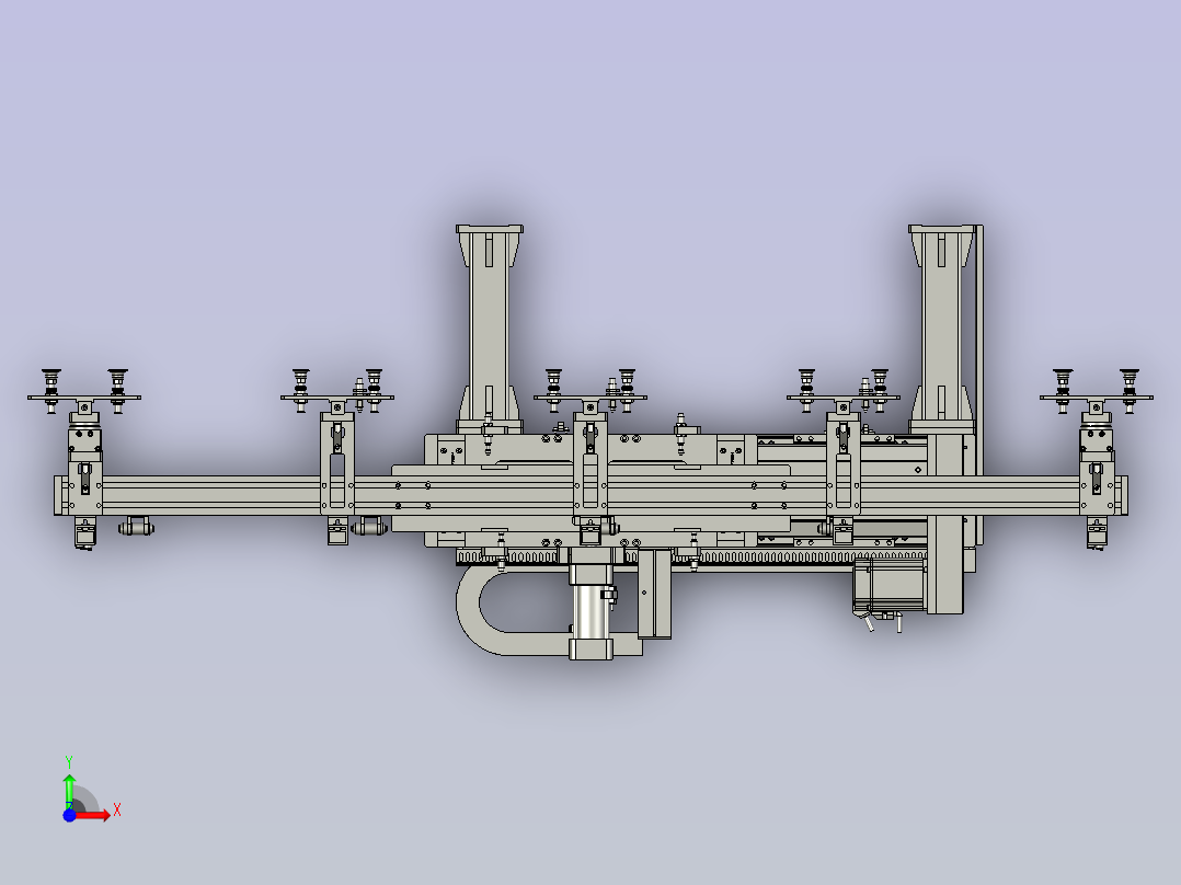 DLDXH502-07-上下料机械手OM前视图