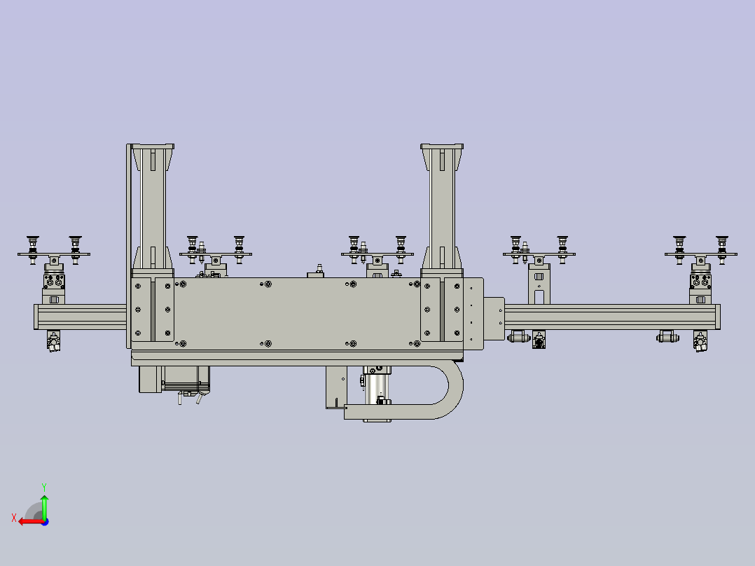 DLDXH502-07-上下料机械手OM后视图