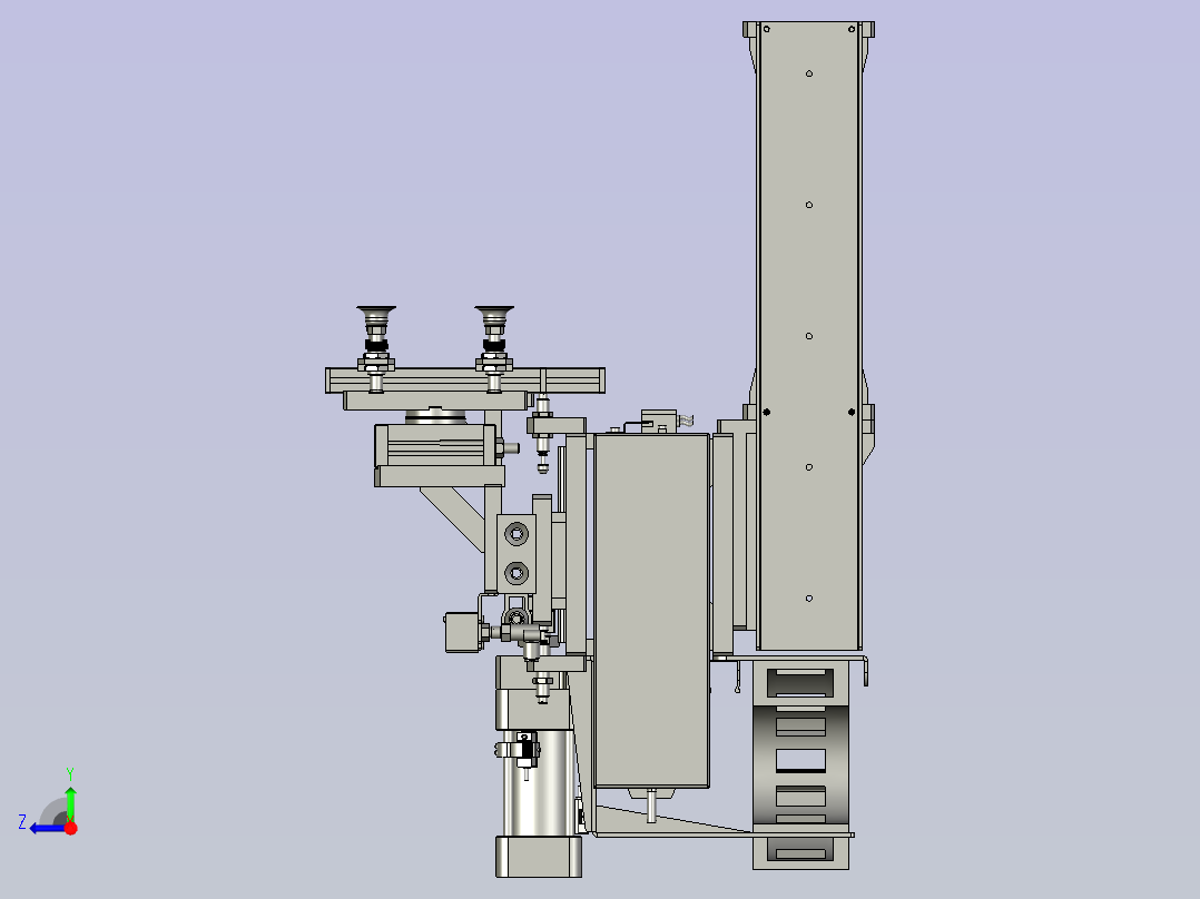 DLDXH502-07-上下料机械手OM右视图