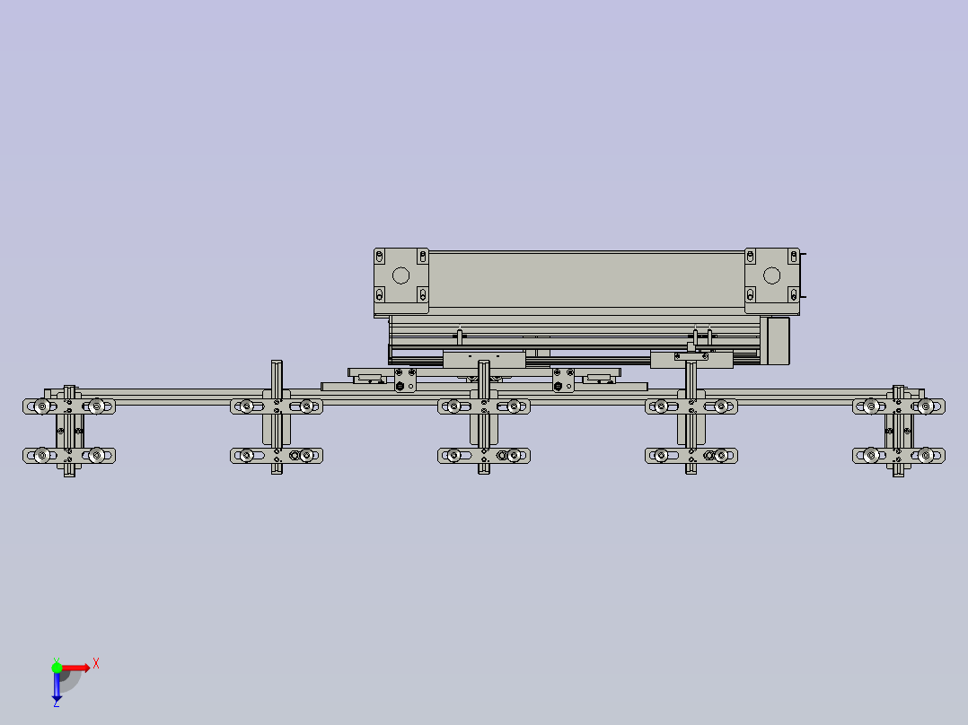 DLDXH502-07-上下料机械手OM俯视图