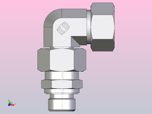 组装式可调旋转弯头EW18ZLREDCF前视缩略图