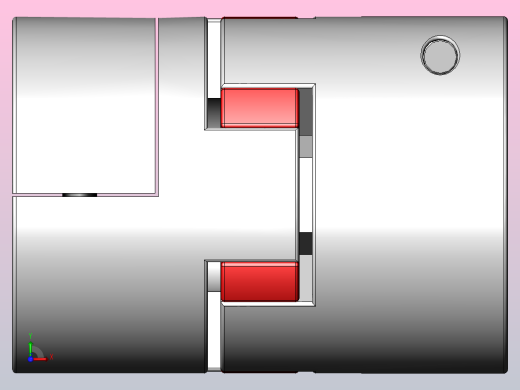 LK17系列 夹紧螺丝固定型梅花联轴器[LK17-C82]前视缩略图