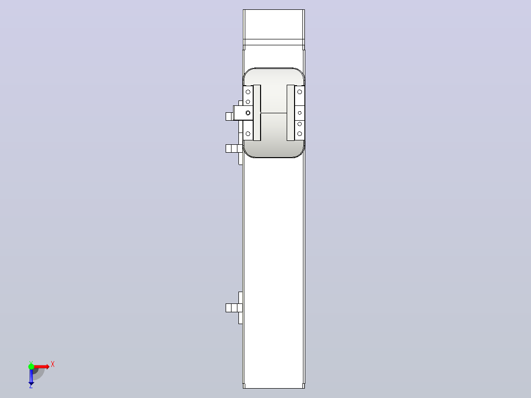MTH5M标准螺杆滑台[MTH5M-L#-150-BM-P10-C3]俯视图