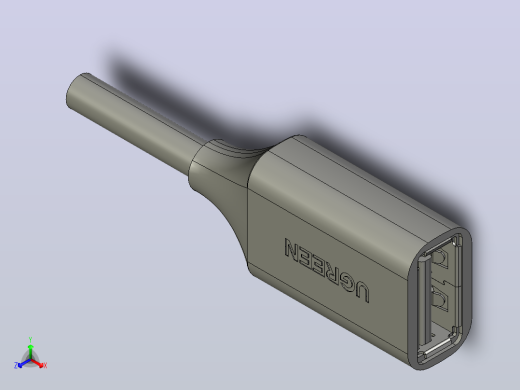 UGREEN USB-A 母头