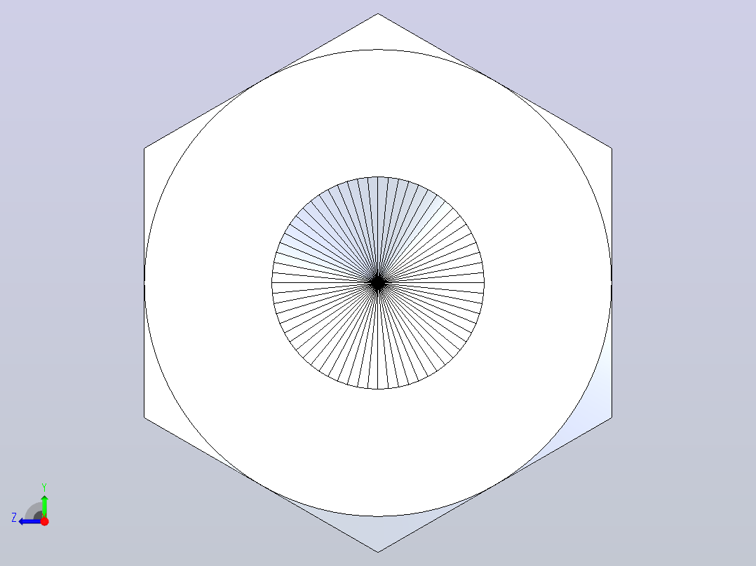 六角圆顶帽螺母DIN 1587(高型)M3-M30右视图