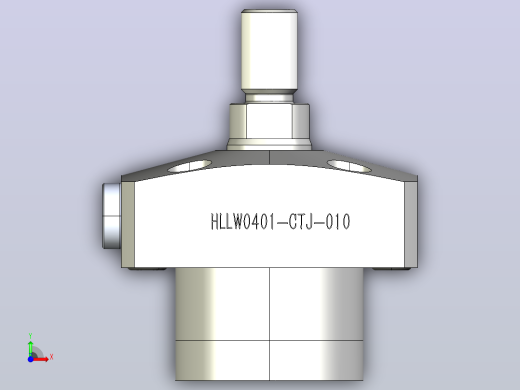 HLLW0401-CTJ-015气检拉式夹紧器前视缩略图