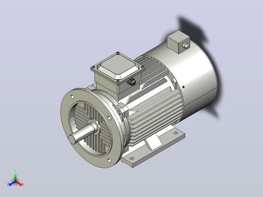 YVF2系列电机B35安装(63～180L)[YVF2-160L-4P-15kW-B35]