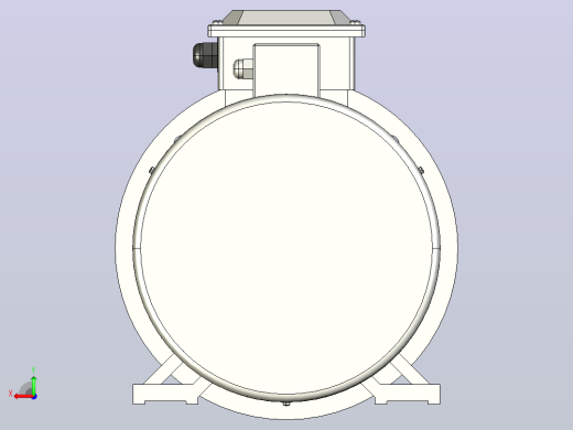 YVF2系列电机B35安装(63～180L)[YVF2-160L-4P-15kW-B35]后视缩略图