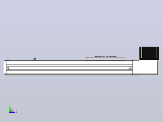 SCM6-200-BW-A57M滚珠花健、支撑座、滚珠丝杠、交叉导轨、直线模组左视缩略图