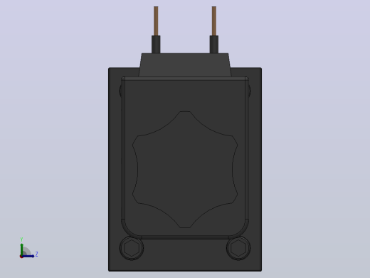三位五通双电控换向阀（出线式）[QVFB3330-5G-02]左视缩略图