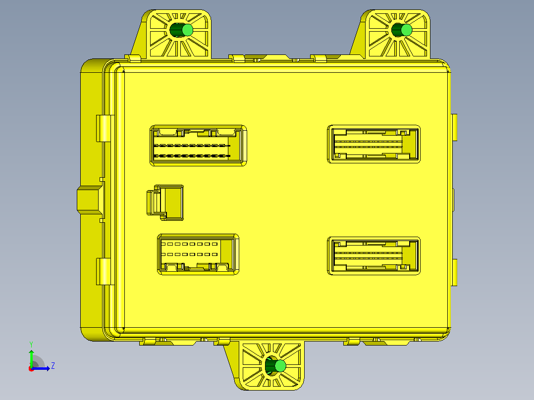 FNA3674001_车身控制模块装置左视图