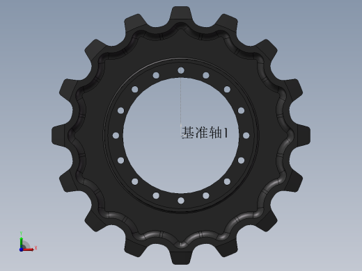 CD110R-3履带驱动轮