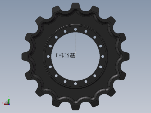 CD110R-3履带驱动轮后视缩略图