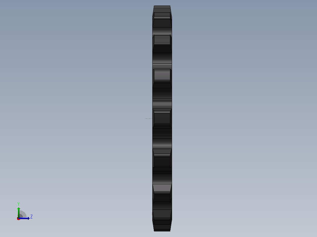 CD110R-3履带驱动轮左视图