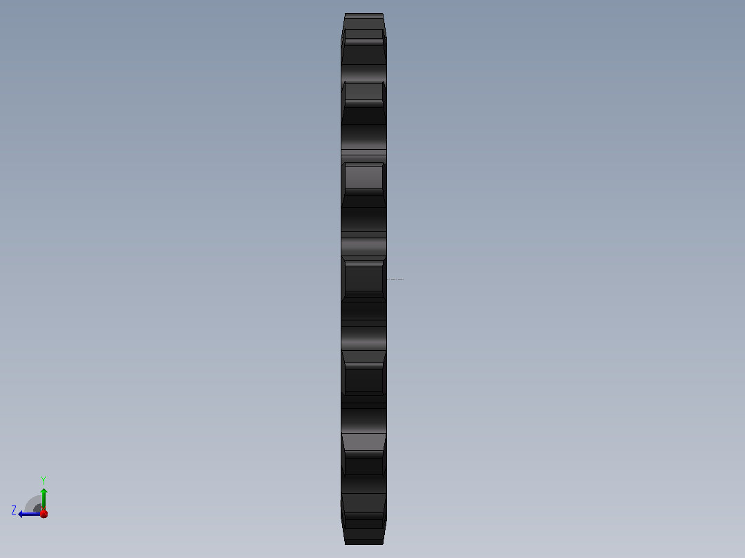 CD110R-3履带驱动轮右视图