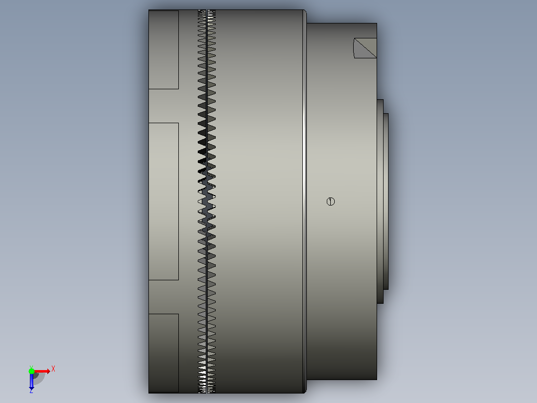ESTC齿合式离合器[ESTC-100]俯视图