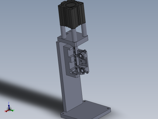 喷气管总成封15压盖工装1