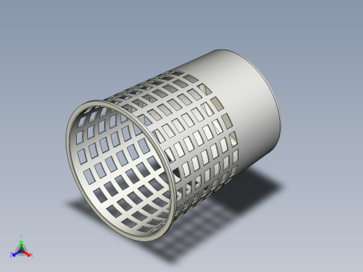 塑料垃圾桶设计