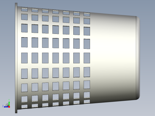 塑料垃圾桶设计右视缩略图