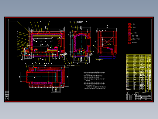 400万大卡链条炉排烟气炉-dxf