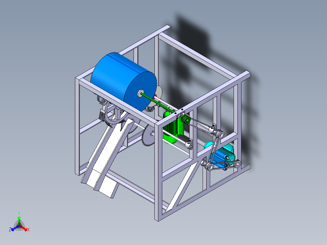 处理瓶子的机器