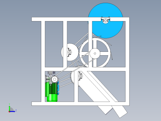 处理瓶子的机器左视缩略图