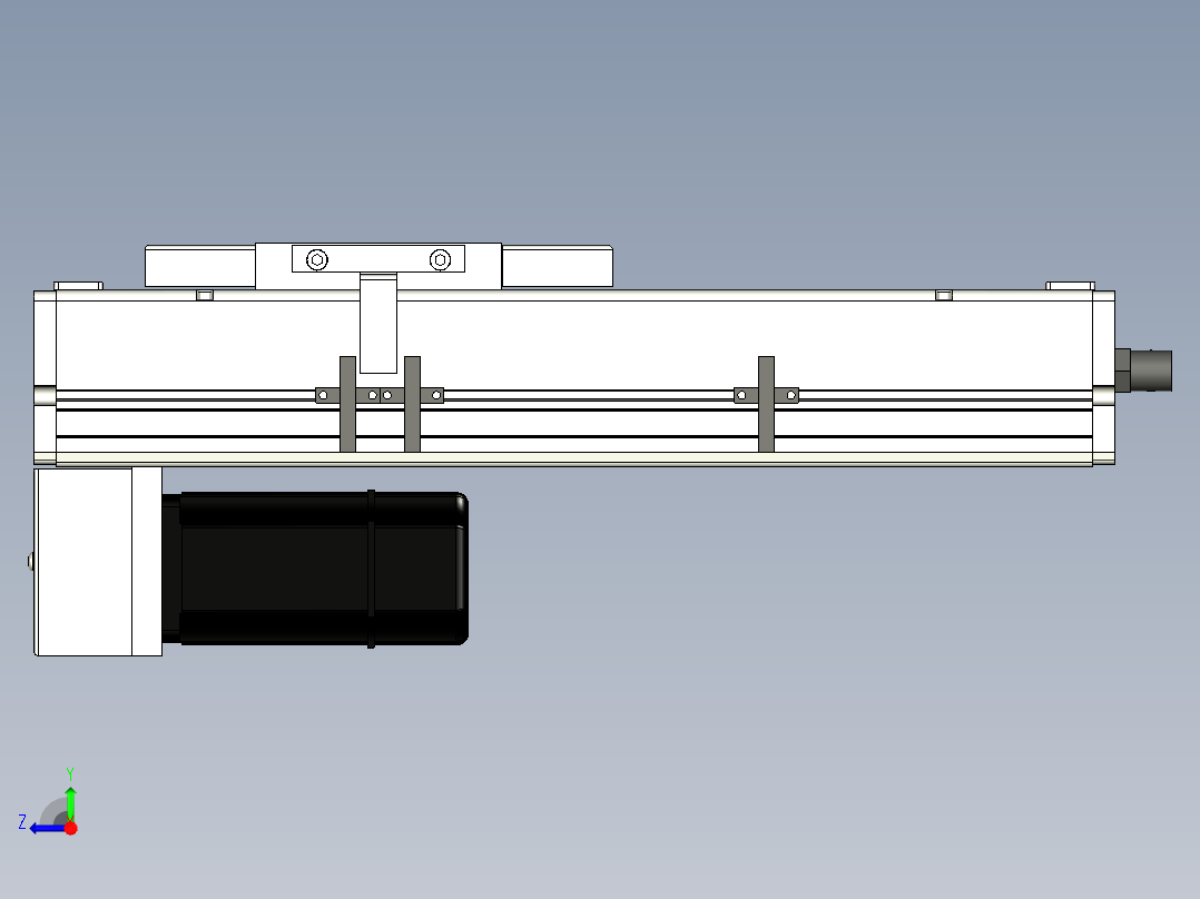 Toyo东佑达直线模组-ECH14-150-BM-400W右视图