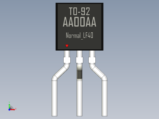 TO-92_Normal_LF40_rev1.1前视缩略图