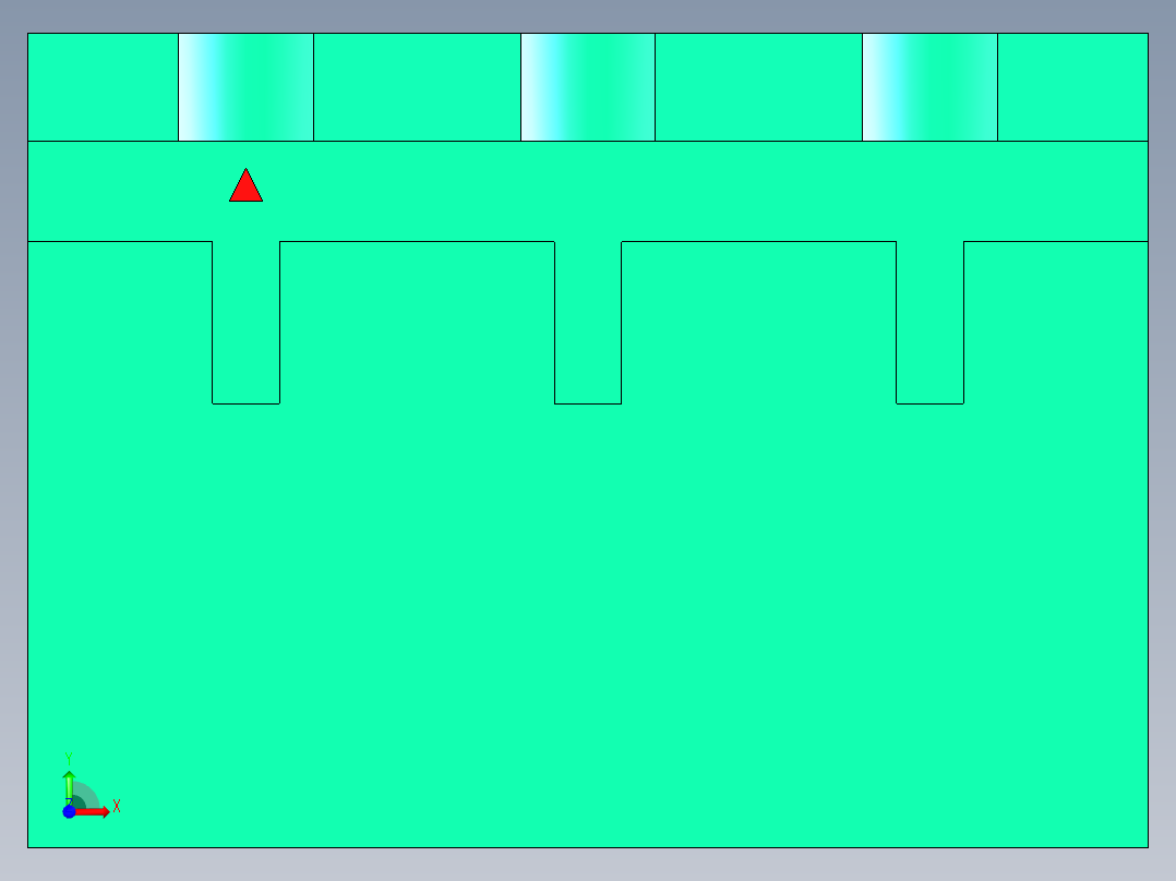 DEGSON 2EDG 系列 5.08mm 可插拔接线端子组-2EDGRC-5.08-03P-14-00AH前视图