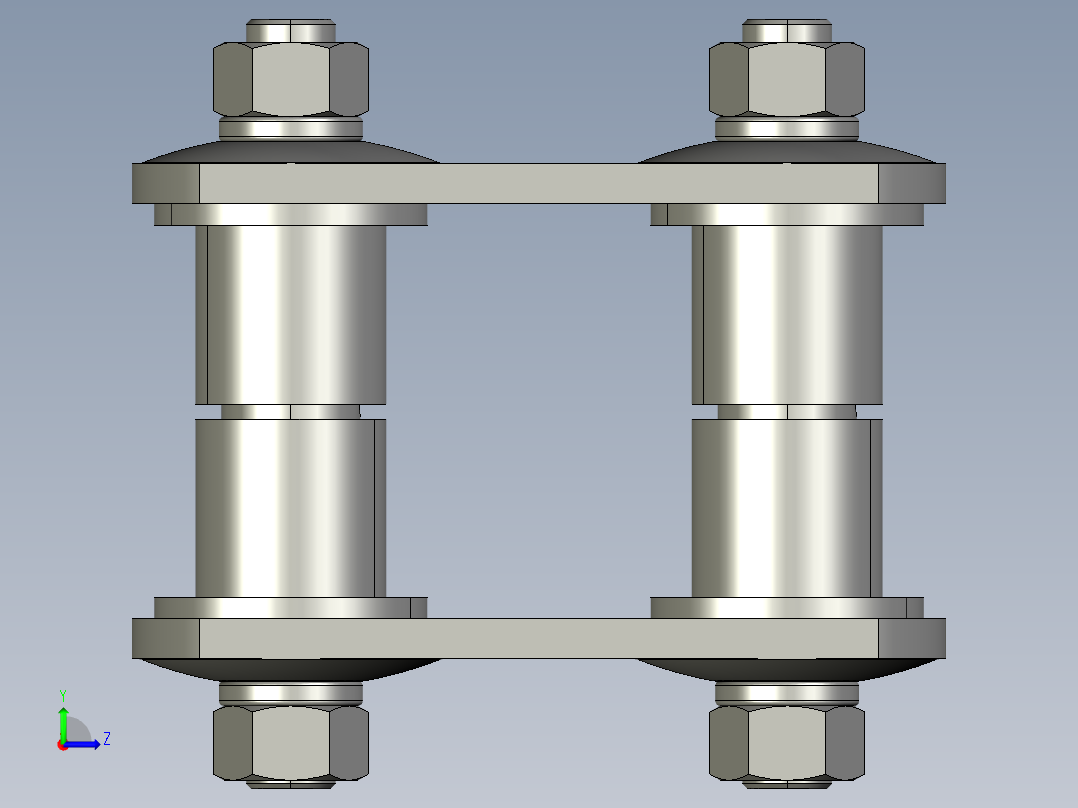 朱梅勒悬架左视图