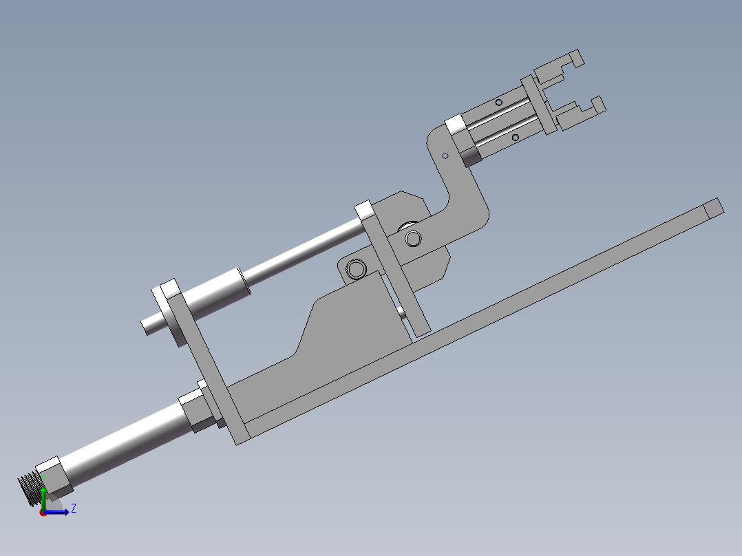 抓取后转向左视图