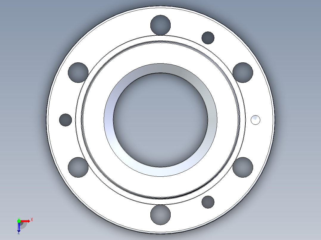 KOSMEKVSJ400-C多系列多零件图纸模型多系列多零件图纸模型俯视图