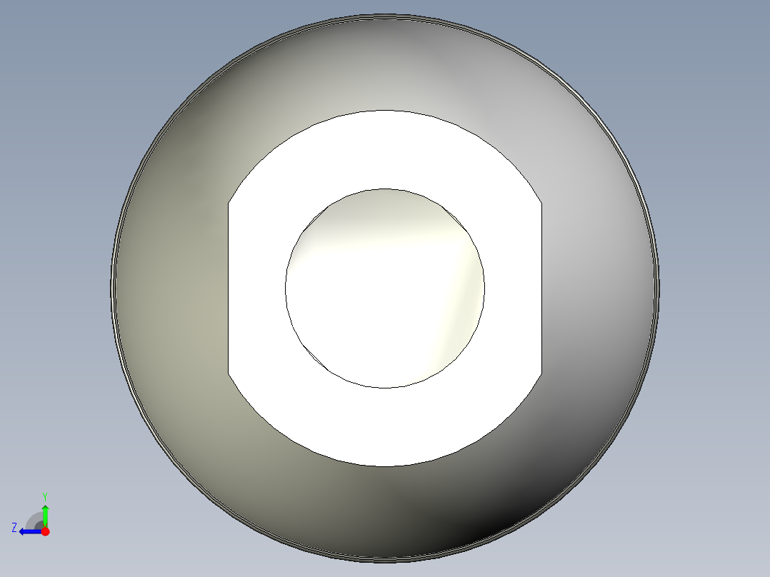 端桿軸承(鋼珠連結型)YBIB,YBIBL-3D多系列多零件图纸模型右视图