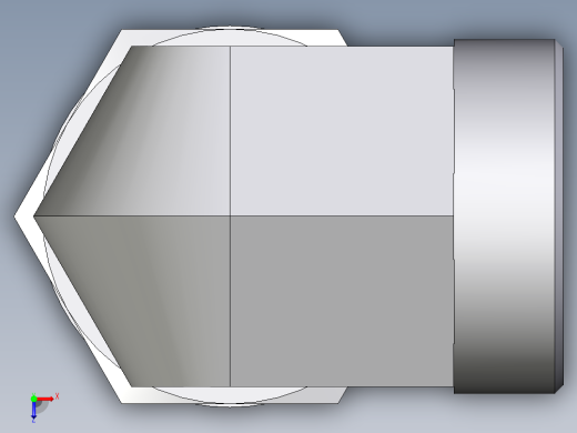 卡套式工业通用硬管接头EO_Adjustable_Locknut_elbow_WEE42LMOROMDCF俯视缩略图