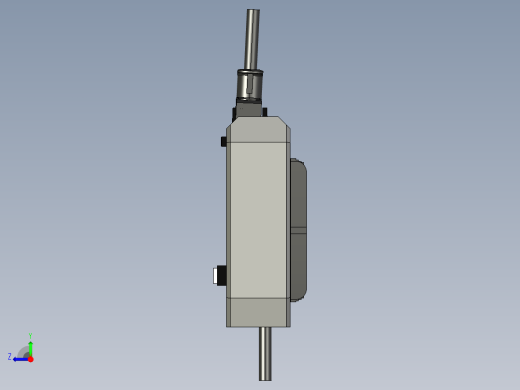 基恩士GT2-72N_72P_kc图纸模型右视缩略图