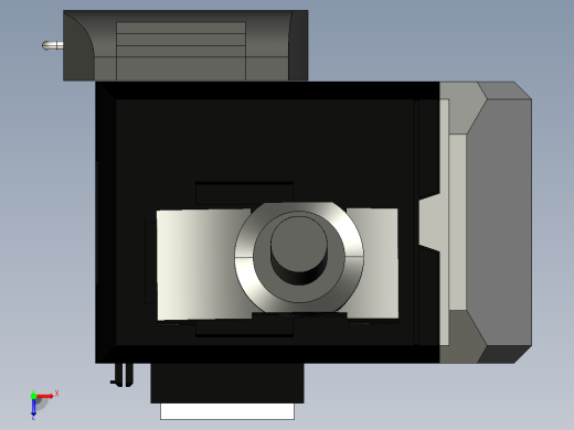 基恩士GT2-72N_72P_kc图纸模型俯视缩略图
