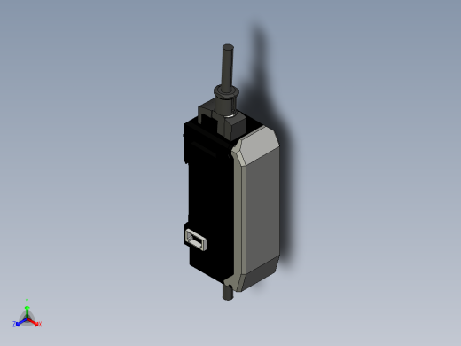 基恩士GT2-72N_72P_kc图纸模型正等轴测缩略图